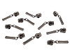 Slider to Plastic Zippers No 5 decorative