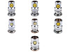 Hand press dies mold for Self Cover Button, size 16", 18", 20", 24", 26", 28", 32", 36", 40", 44"