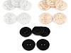 Pearlescent Button size 60'