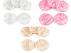 Pearlescent Button size 60'