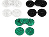 Pearlescent Button size 60'