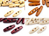 Wooden Toggle Button 12x40 mm