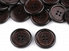 Wooden Button size 40' 4-hole