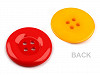 Button B colorful mix size 40'