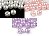 Sew-on Faux Pearl Bead / Button Ø10 mm
