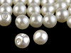 Sew-on Faux Pearl Bead / Button Ø9 mm