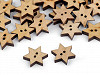 Wooden Decorative Button Star