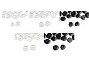 Buttons size 16' ;18'; 20'