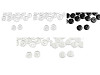 Buttons size 16' ;18'; 20'