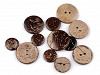 Coconut Button double-sided size 24', 28', 36'; 38', 40', 48'