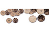 Coconut Button double-sided size 24', 28', 32', 36'; 40', 48'