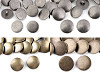 Metallknopf, Größe 24"; 28"; 30"