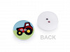 Children's Button size 24' Tractor