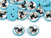 Children's Button size 24' animals