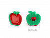 Children's Button size 28' Apple 