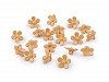 Plastikowe guziki / koraliki kwiaty Ø15 mm