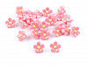 Műanyag gombok / gyöngyök virág Ø11 mm