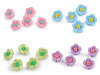 Button 3D Imitation Crochet Flower Size 28'