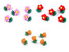 Knopf 3D-Blume, Größe 24"