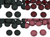Bouton pour manteaux et vestes - effet velours, tailles 34', 40', 48'