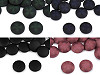 Guzik do żakietu, płaszcza, marynarki - aksamitny efekt rozmiar 34", 40", 48"