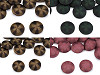 Coat, jacket button - velvet effect size 34', 40', 48'