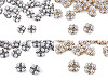 Bouton orné de perles, tailles 24', 28', 34'