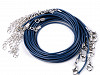 Braided Necklace Cord with Lobster Clasp length 45 cm