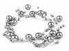 Ghirlandă decorativă perle, Ø7 mm, lungime 130 cm