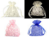 Organza ajándéktasak 9x11 cm 