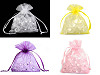 Organza ajándéktasak 9x11 cm 