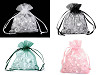 Organza ajándéktasak 9x11 cm 