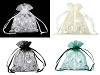 Sacchetto regalo, in organza, dimensioni: 9 x 11 cm
