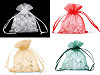 Organza ajándéktasak 9x11 cm 