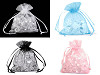 Sac cadeau en organza - 9 x 11 cm