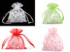 Organza ajándéktasak 9x11 cm 