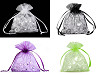 Sacchetto regalo, in organza, dimensioni: 9 x 11 cm