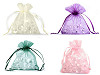 Dárkový pytlík 9x11 cm organza