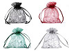 Organza ajándéktasak 9x11 cm 