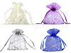 Săculeț organza pentru cadouri, 9x11 cm