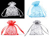 Dárkový pytlík 9x11 cm organza