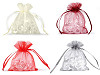 Săculeț organza pentru cadouri, 9x11 cm