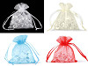 Sacchetto regalo, in organza, dimensioni: 9 x 11 cm