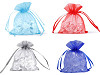 Săculeț organza pentru cadouri, 9x11 cm