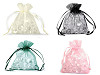 Woreczek podarunkowy 9x11 cm organza