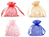 Dárkový pytlík 9x11 cm organza