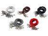 Waxed Cotton Cord with Lobster Clasp 45 cm