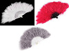 Éventail en plumes
