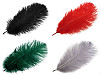Piuma di struzzo, lunghezza indicativa: 20-25 cm