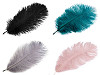 Pštrosí peří délka cca 20-25 cm